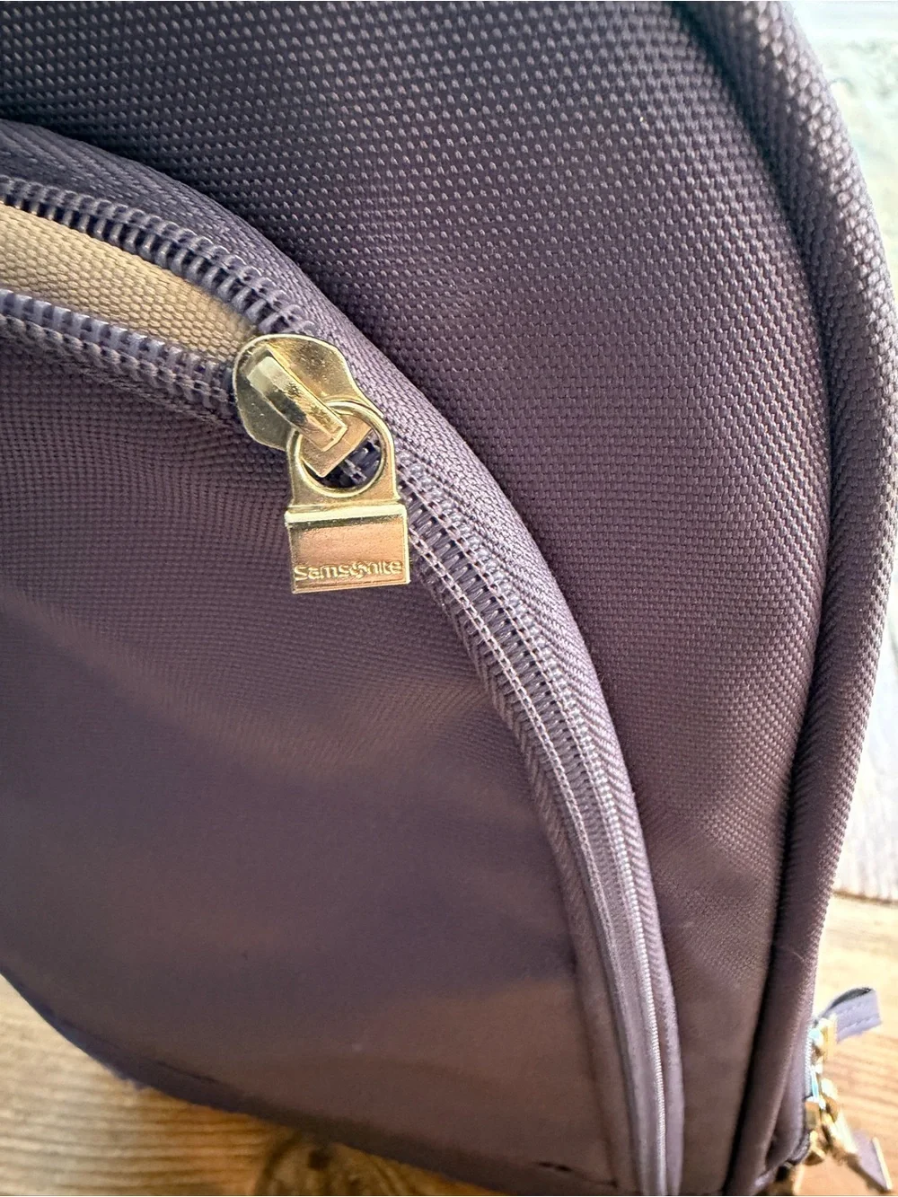 Samsonite Travel Organizer Bag in Deep Purple